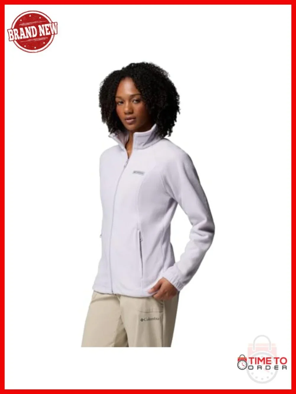 Full Zip Fleece Jacket - Soft Polyester MTR Filament